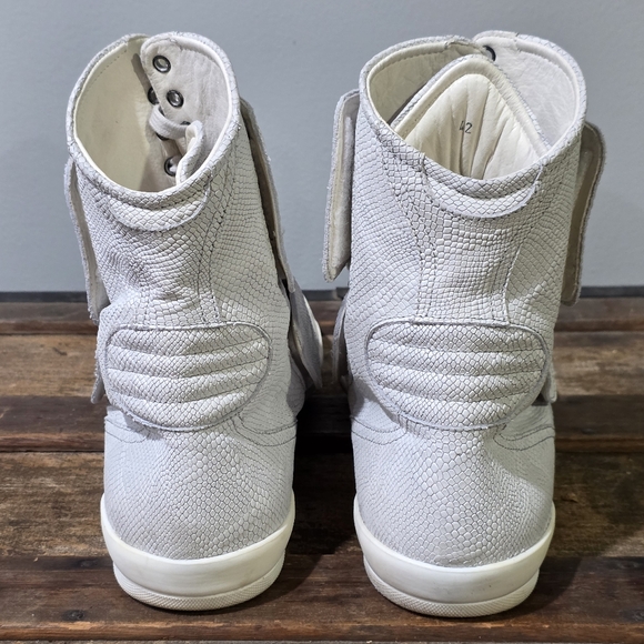 Creative Recreation Gizzo Camaleonte High-Top Leather Sneakers w/Velcro Strap 42 - Picture 9 of 12